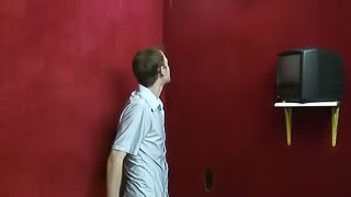 Succulent Mike Daniels Serves A Blowjob In A Gloryhole