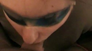 Deepthoat mouth fucking of my hot handcuffed and blindfolded GF