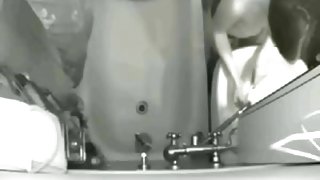 Watch my girlfriend masturbating in bath room. Hidden cam