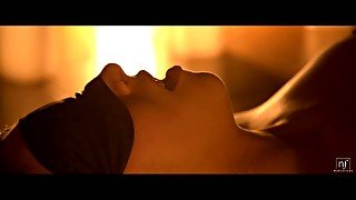 Romantic candle light sex with sensual blind folded babe Luna Ruiz