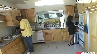 She cheats on her husband by fucking a guy while at work