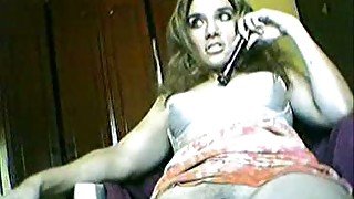 Leaked homemade video of nasty girl from Argentina mastubating