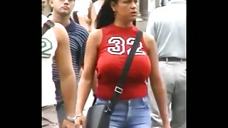 Big Huge Bouncing Boobs Hard Nipples