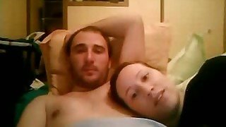 My bosomy pregnant wife favours me with a passionate blowjob