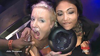 The Jizz Test Ladies - Cum Shots Porn Video
