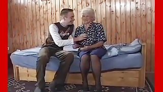 Granny in sex class. Full video