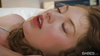 Self-Love and Morning Dicking - pretty young brunette Tyler Nixon fucked deep