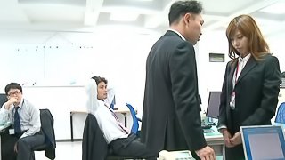 Japanese Office Girl Gets Fucked By Her Boss