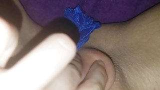 Stuffing My Panties in my Wet Pussy