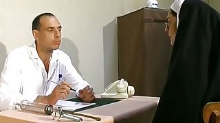 Old slut got tortured in the doctors office