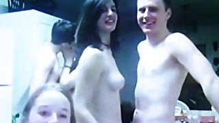 Webcam group sex with cock hungry teen slut in the dorm