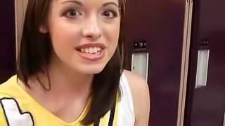 Sexy cheer slut hardcore sex