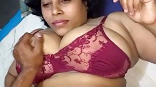 Making love with my fat Indian wife in her favorite missionary position