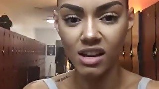 Ebony exotic strippers POV amateur