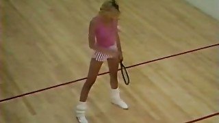 Vintage porn compilation with stunning blondie and tennis girl