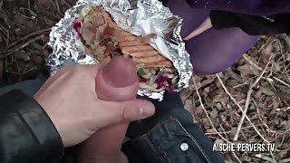 PERVERS! - Public Anal für Sperma Döner