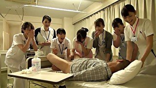 japanese Hospital Nurse Big Hip Care