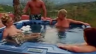 Lucky guy caught four big assholes in the pool