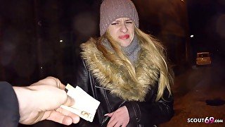 GERMAN SCOUT - ROUGH ASS FUCK SEX FOR SKINNY GIRL NIKKI AT PICKUP MODEL JOB IN BERLIN - German