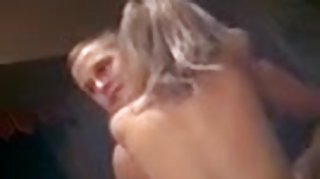Amateur french teen couple playing in bathroom