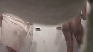 Public shower voyeur cam