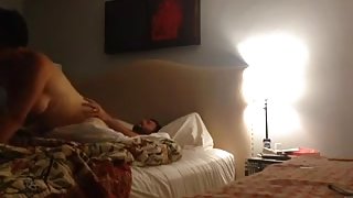 Wife rides me reverse cowgirl