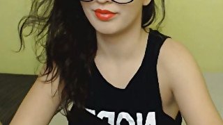 Nerdy Babe Suck A Cock And Fuck In Pussy