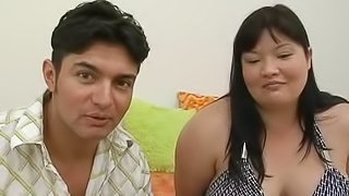BBW Asian Olivia Gets Her Fat Pussy Smashed As Her Tits Bounce Uncontrollably