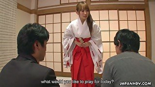 Japanese geisha Yui Misaki does everything her clients desire