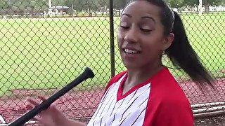 Priya Price loves playing baseball and she is damn proud of her ass