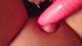 Huge Clit amateur selfshot masturbation