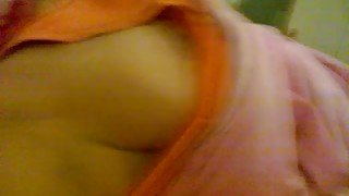 Ugly tits and nipples of my old wife