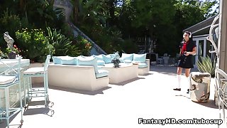 Ariana Marie in Afternoon By The Pool - FantasyHD Video