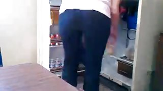 gf ass at work