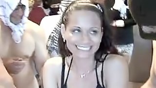Cuckold Dude Lets His Smoking Hot Wife Get Gangbanged By Thirty Guys