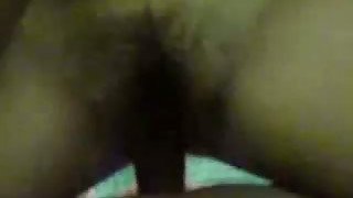 Amateur big breasted Indian bitch gets her hairy cunt fucked hard