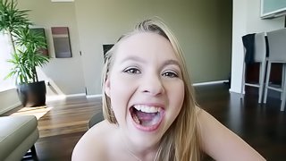 She is so good at giving head she sucks and licks the balls