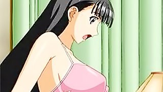 Animated episodes of a very busty babe playing with her pussy