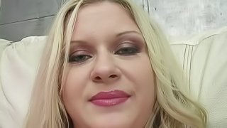 Busty Blonde Gets Amazing Gangbang Anal Sex Few Guys