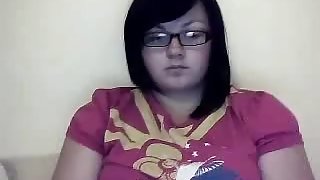 Teen playing on webcam... me :-)