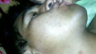 Milf latina wife feels horny and romantic about our first porn video