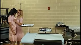 Nice ass nurse lesbian Brittany Andrews gets licked superbly