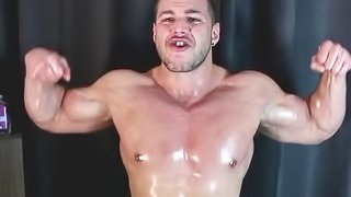 Screaming Hot Hard Cock Flexing ShowOff