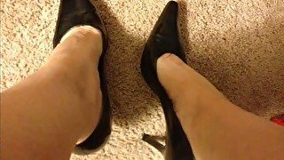 Shoe and foot and bunion fetish