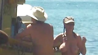 busty nudist mature woman