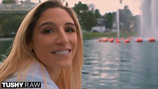 TUSHYRAW Abella Danger has her Perfect Arse Dominated - Abella danger