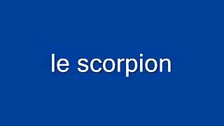 le scorpion