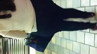 Fat Ass Getting on SubWay