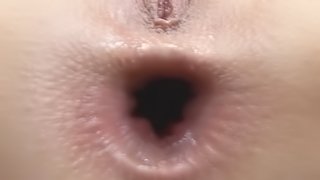 Gaping hole POV teen sex