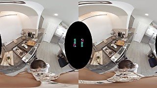 Kitchen fuck VR - Blowjob